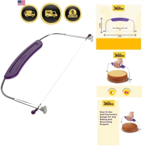 Adjustable Cake Leveler, Even Layers, 12 x 6.25 Inch