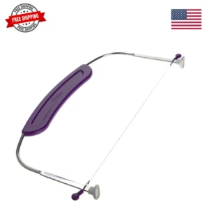 Adjustable Cake Leveler, Even Layers, 12 x 6.25 Inch | Adjustable Wire Levele...