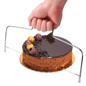 NEW CAKE CUTTER SLICER LINE BREAD WIRE CUTTING LEVELLED DECORATOR BAKING TOOL