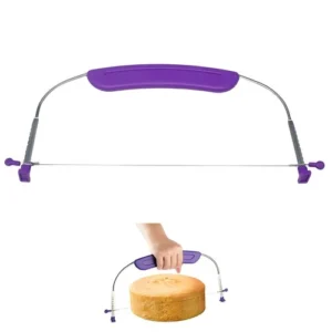 Professional Cake Leveller Cutter 10 Inch Adjustable Stainless Steel Wire...